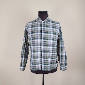 40s shirt, mens, 16 x 33, plaid