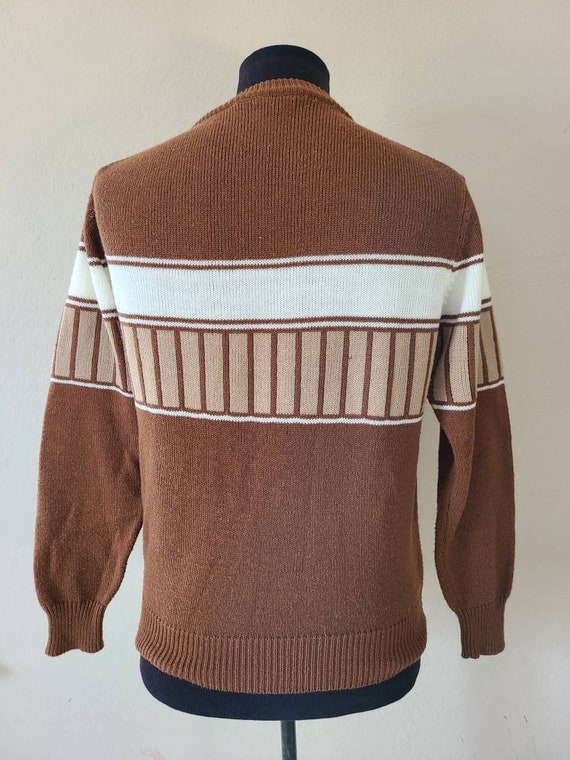 60s sweater, mens medium - image 4