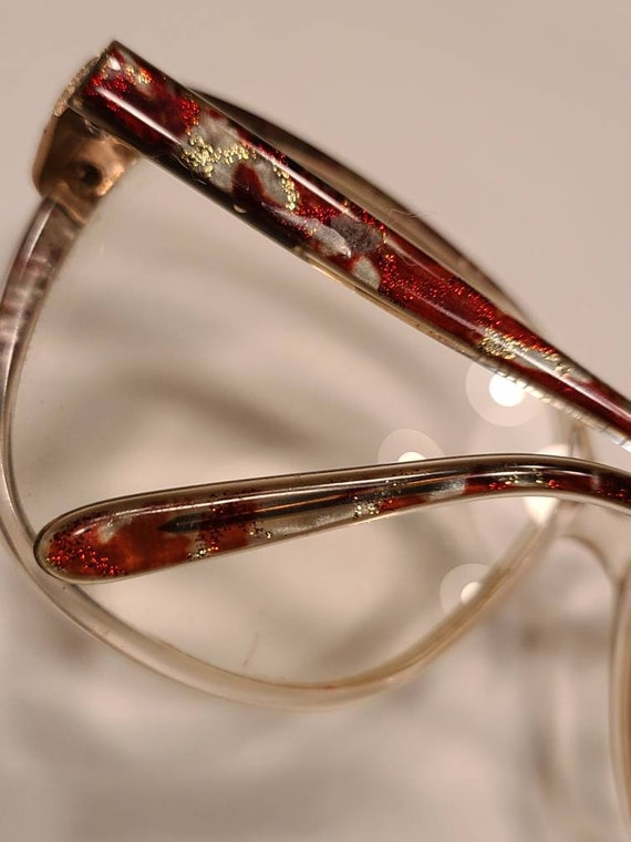 80s round eyeglasses, prescription lenses,  vinta… - image 4