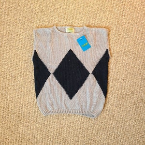 New 80s vest, ladies, New with tags, sweater vest