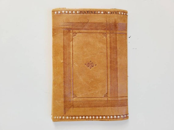 Boho handmade wallet 60s - image 5