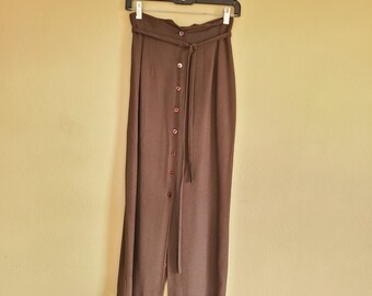 90s pencil skirt, brown fitted skirt, size 1/2, Express