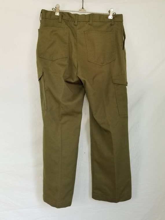 BSA pants 80s mens 34x28 Boy Scouts of America Gem