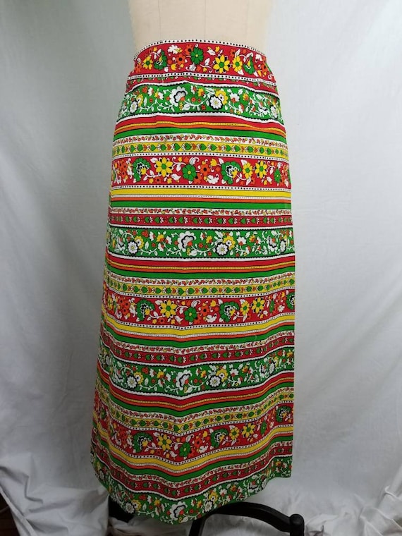 Long 60s skirt, LANZ, Bonwit Teller, maxi skirt