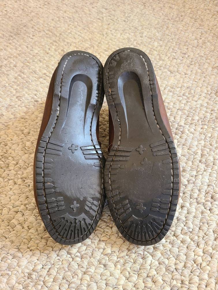 80s Mens 8 1/2 Eastland Boots High Tops Boat Shoes Etsy