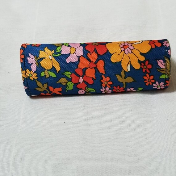 Small vintage bag floral 60s-70s cosmetic bag - image 4