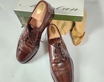 GBX Chunky‎ Oxford Billard Shoes Mens 9 Brown Leather Lace Retro Y2K Boho 90s GBX Chunky Oxford Billard Shoes Mens 9 Brown Leather Lace  main image 2