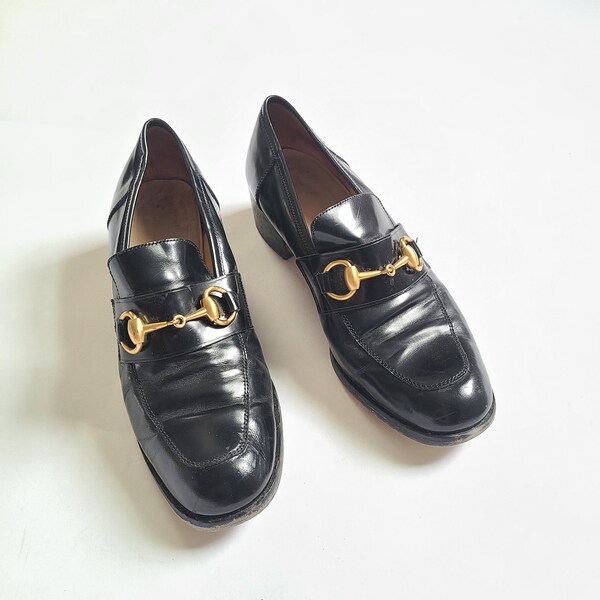 90s heeled loafers