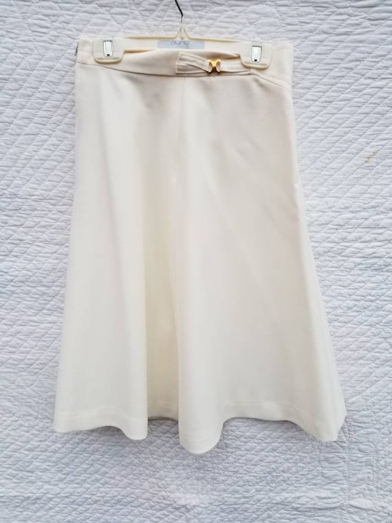 70s skirt, vanilla, 5/6