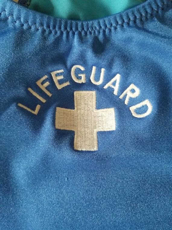 Vintage lifeguard swimsuit, bathing suit, swim, m… - image 7