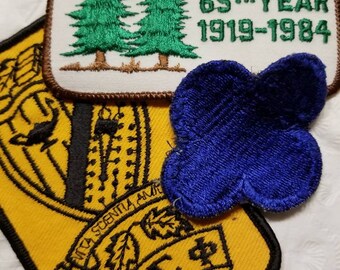 Vintage lot of 3 patches, BSA etc