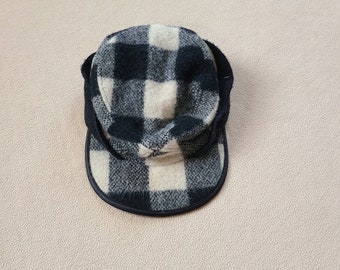 Plaid Hunting Cap - Etsy