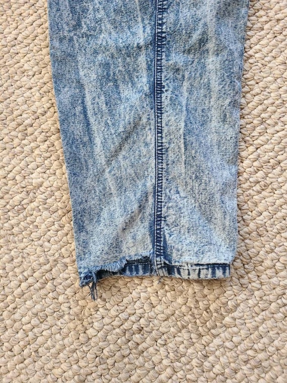 80s Lee jeans, 33x30, acid wash - image 8