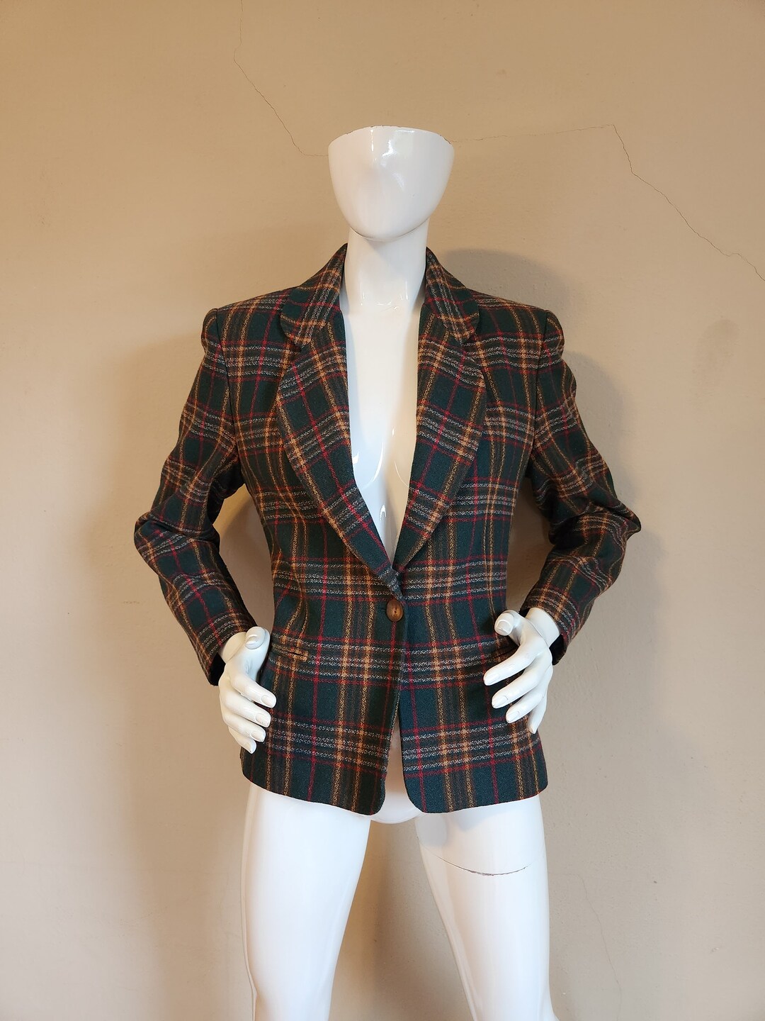Holiday Blazer - Christmas Sport Coat - Red Blazer