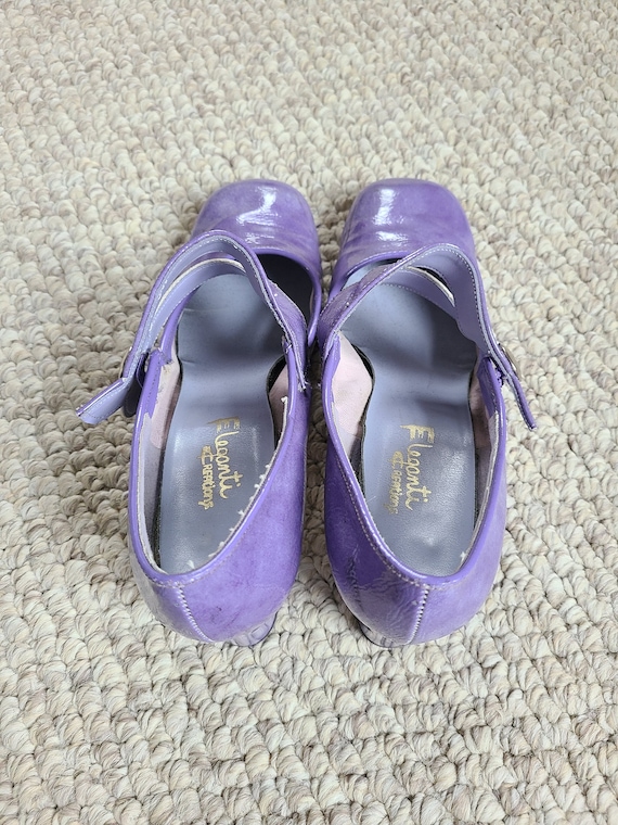 60s Mary Jane pumps, size 7 1/2, pumps, heels, la… - image 10