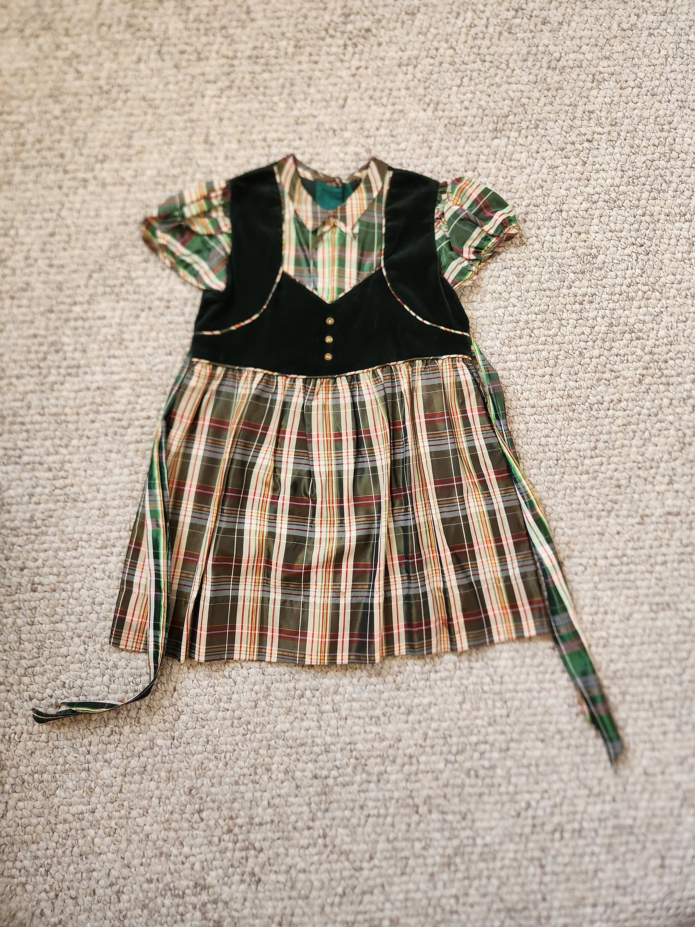 1940s Girls Christmas Dress - Etsy