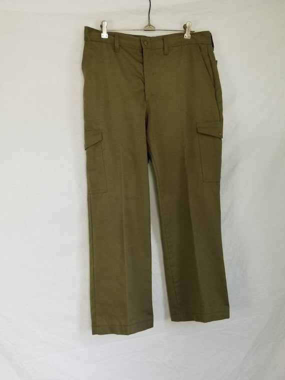 BSA pants 80s mens 34x28 Boy Scouts of America - Gem