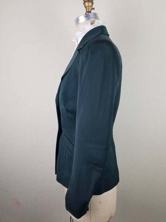 40s green blazer, ladies sportcoat, 40 - image 4