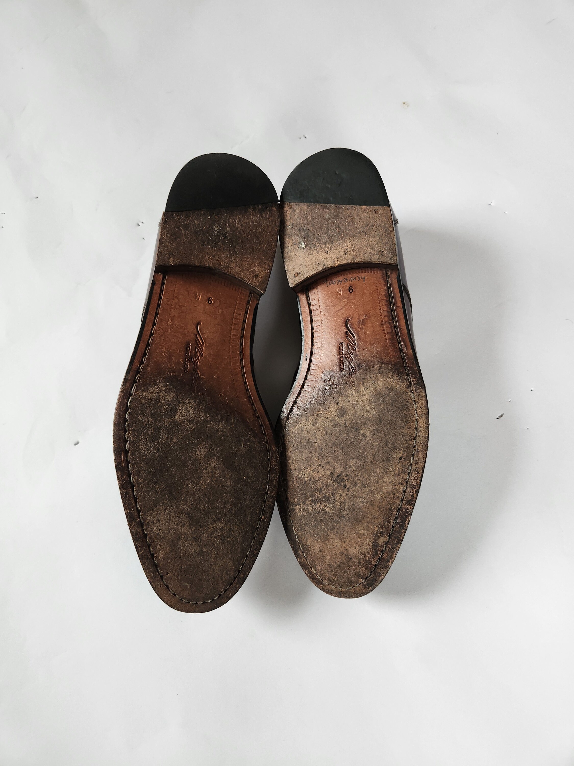 9 Oxfords, Mens, Leather Shoes, Brown, Mezlan, in Original  display picture 2