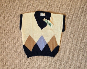 New 80s vest, sweater vest, ladies 42, new with original tags