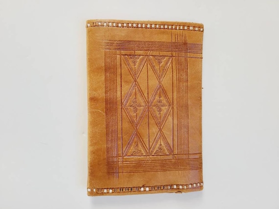 Boho handmade wallet 60s - image 1