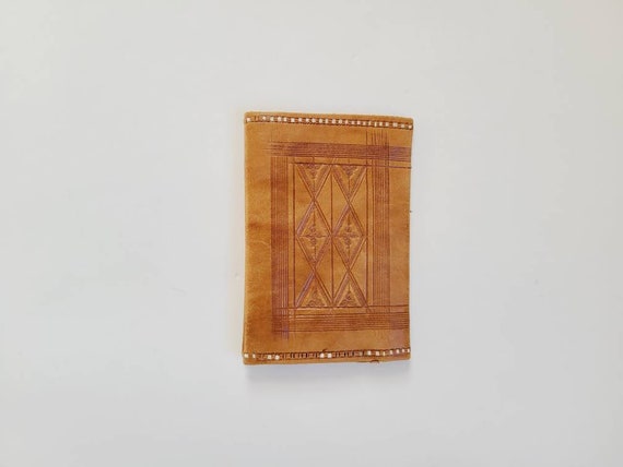 Boho handmade wallet 60s - image 2