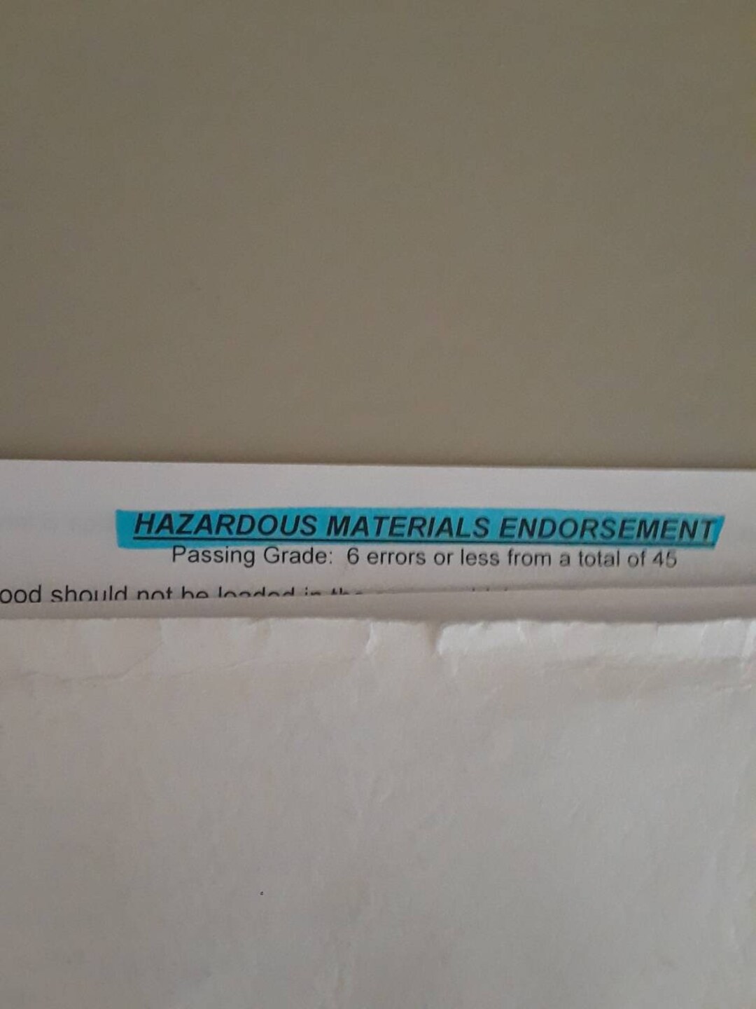 Hazmat Endorsement Study Guide Only. Etsy