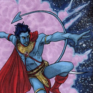 Kurt Wagner: Warlord of ? Original Illustration