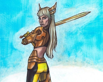 X-Men Magik Original Art