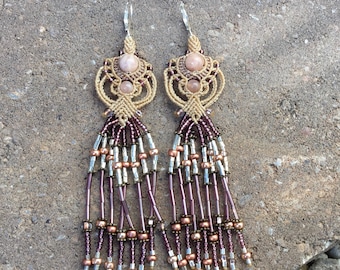 Pendientes de flecos