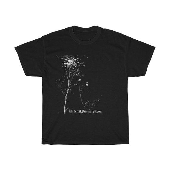 Darkthrone Under A Funeral Moon T Shirt Etsy