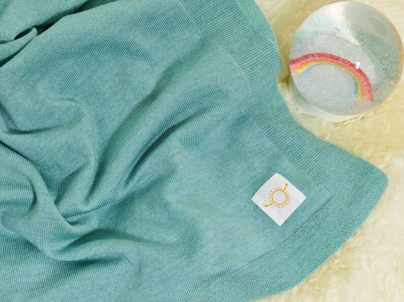 Premium Baby Blanket with Ice Cream Pattern in Gift Box