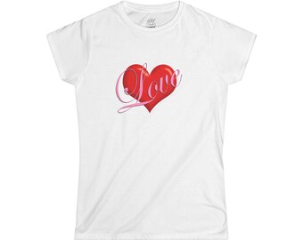 Heart Women's Softstyle Tee