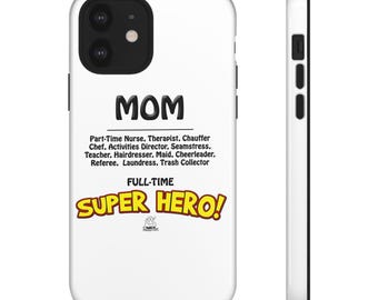 Funda para teléfono resistente para mamá