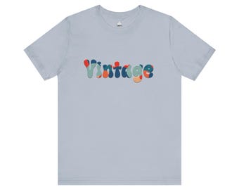 70s Rainbow Graphic Tee: Retro Unisex T-shirt - Etsy