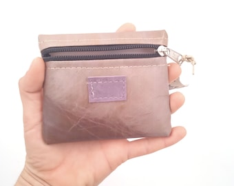 Upcycled advertising banner Artisanal &quot;Chalawan&quot; coin purse