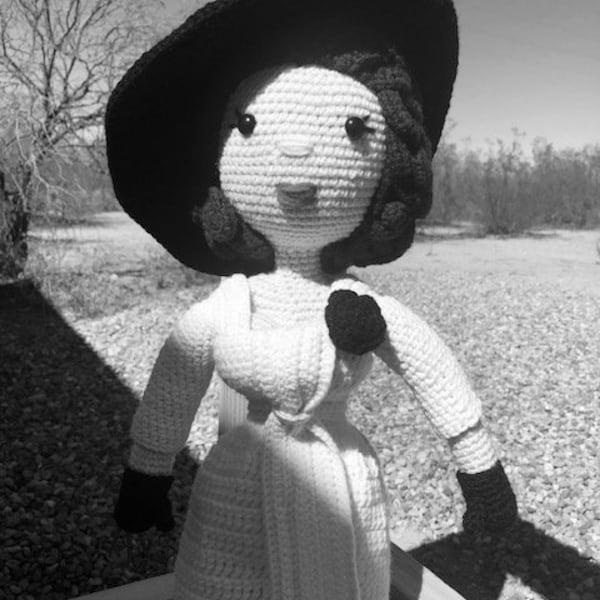 Lady Dimitrescu Inspired Crochet Doll PATTERN ONLY