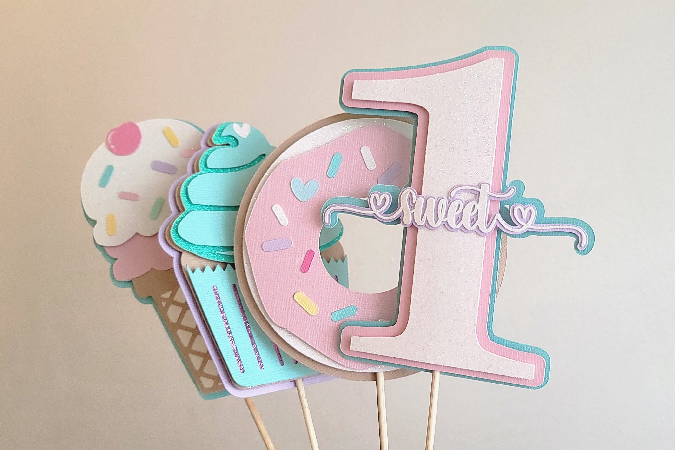 Sweets Party table centerpieces