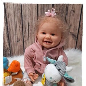 Poupee Reborn Jumelles Kit Maddie De Bonnie Brown Bebe Reborn Etsy