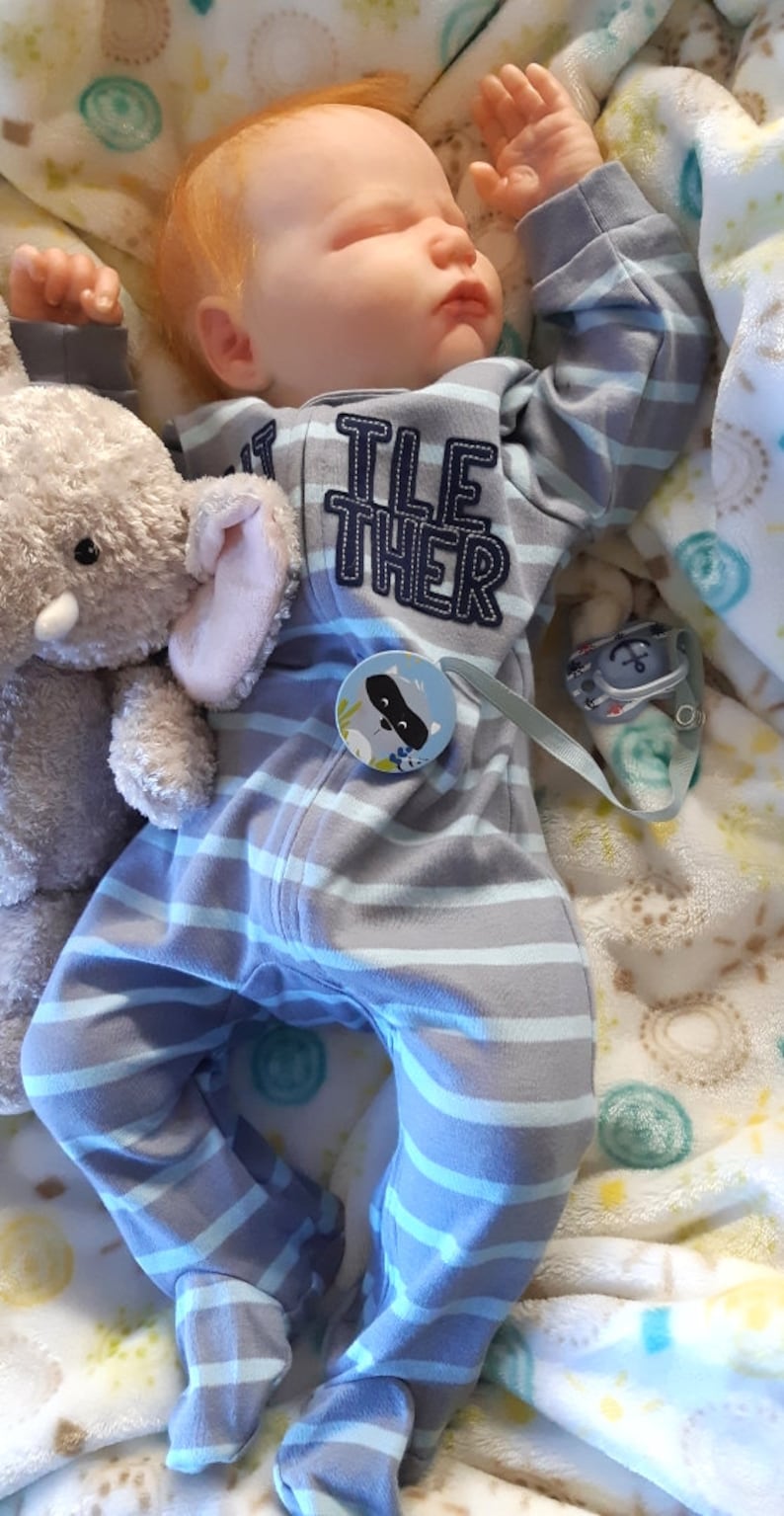 Red hair reborn baby reborn baby doll red hair newborn doll Etsy