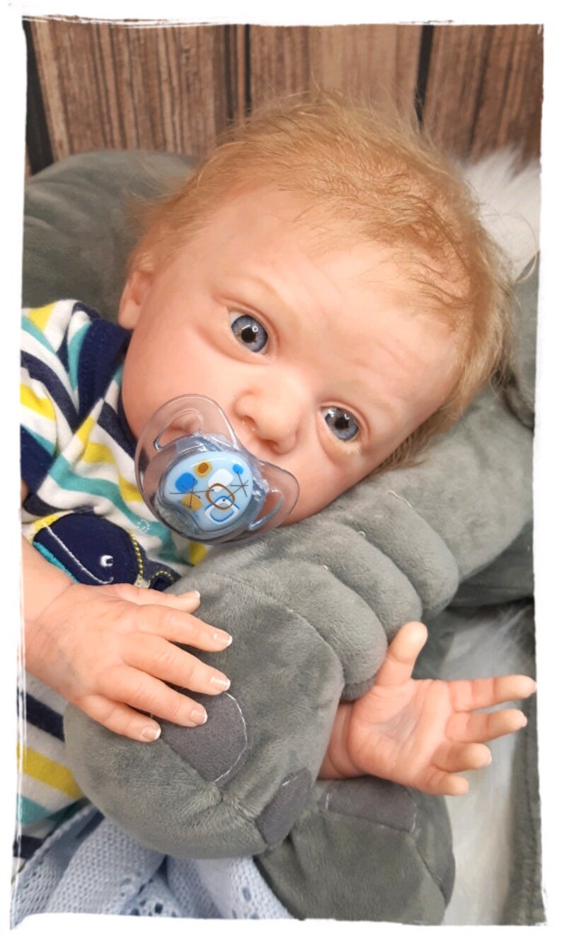 Reborn baby dolls Kit Mika by Gudrun Legler therapeutic Etsy