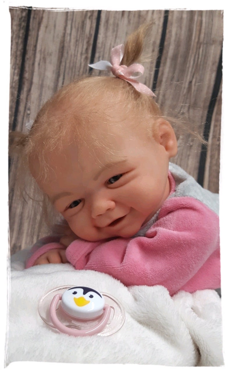 Baby reborn kit Vivienne by Sandy Faber awake reborn doll Etsy
