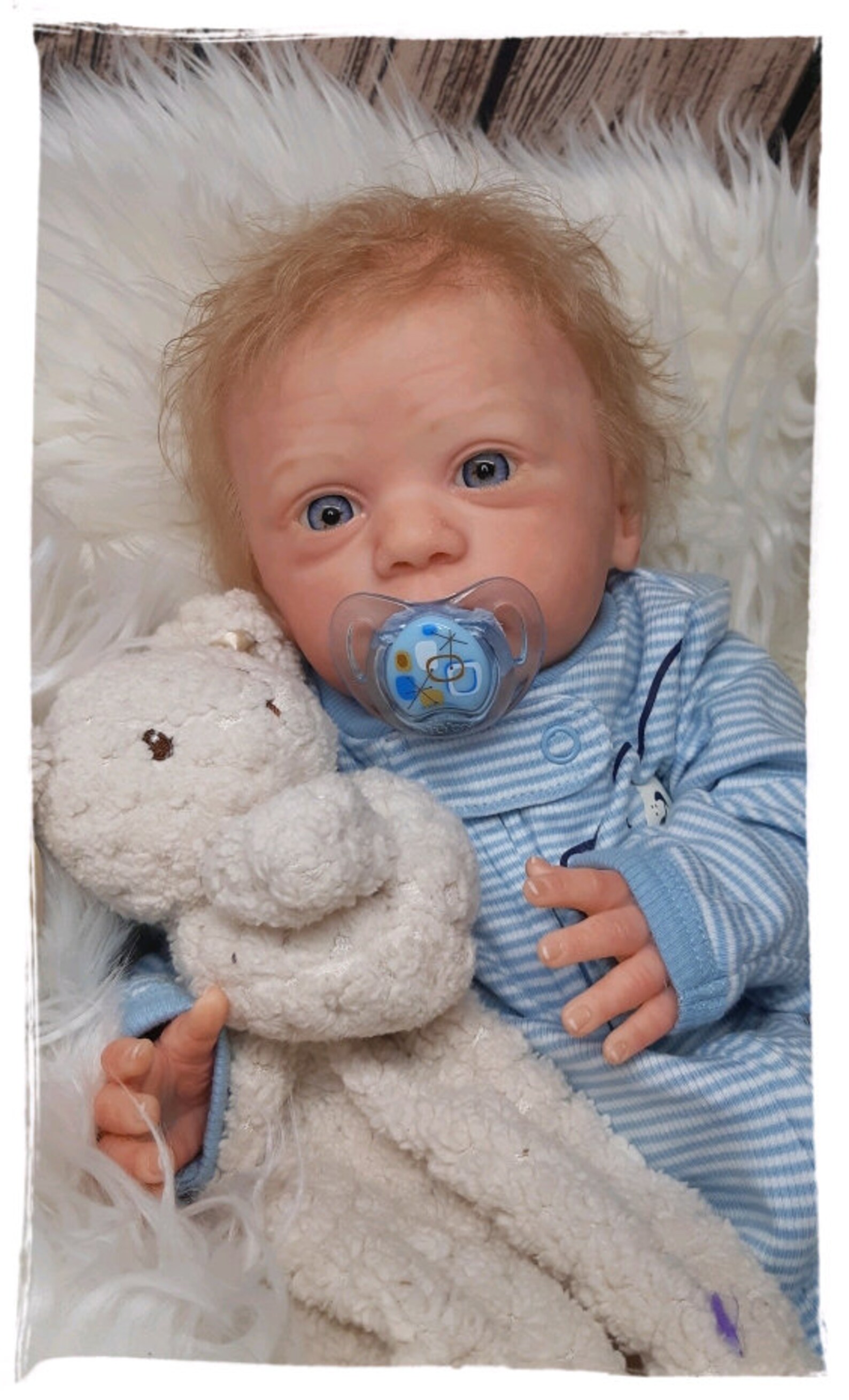 Reborn baby dolls Kit Mika by Gudrun Legler therapeutic Etsy