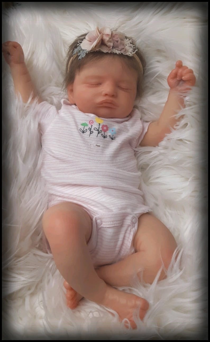 Olga Auer Rosalie Reborn Doll Kit Rosalie Reborn Baby Vinyl Etsy