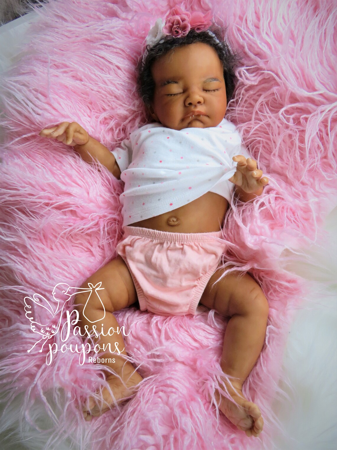 Reborn dolls AA black baby reborn kit August by Dawn Murray Etsy