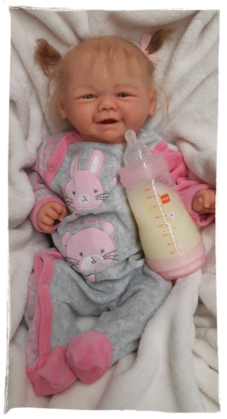 Baby reborn kit Vivienne by Sandy Faber awake reborn doll Etsy