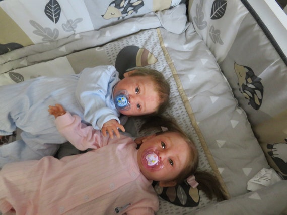 Poupee Reborn Jumeaux Kit Huxley De Andrea Arcello Bebe Etsy Canada