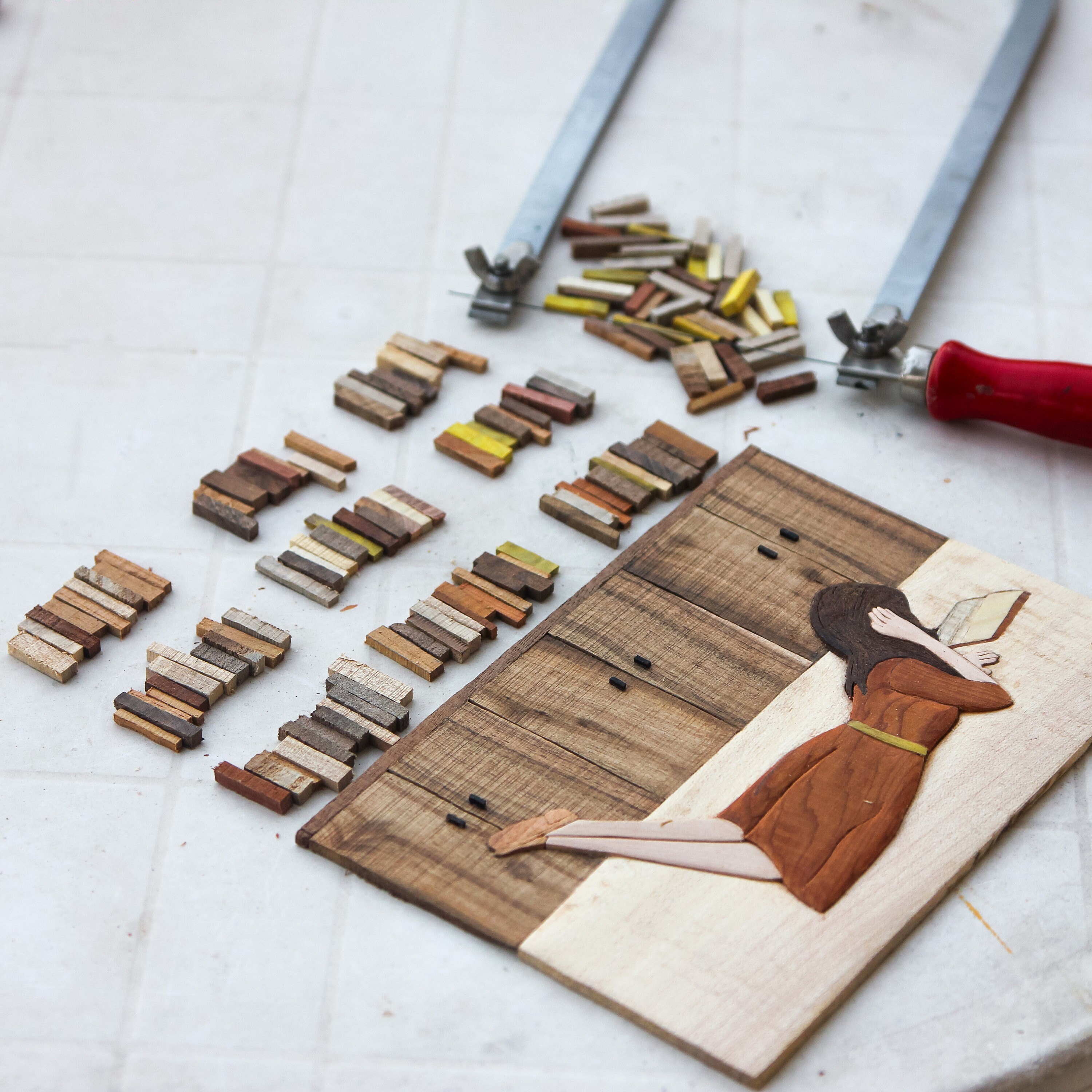 Handmade Wooden Wall Art Made by Rare and Exotic Wood / Etsy UK