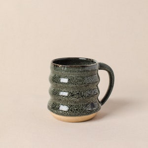 Ceramic stoneware coffee mug. Coffee mug. Tea mug. Pottery mug. Ceramic mug. Clay mug. image 1