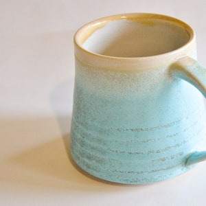 Ceramic stoneware coffee handmade mug. Pottery mugs. Coffee mug. Tea mug. Ceramic mug. Clay mug. image 3